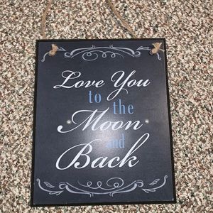 Super cute sign looks grand new!!